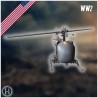 Hélicoptère léger monomoteur Bell H - STL 3D | Hartolia Miniatures