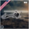 Bell H-13 Sioux US single-engine... - 3D STL | Hartolia Miniatures