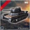 KV-13 1942 char moyen prototype - Fichier STL 3D | Hartolia Miniatures