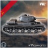 KV-13 1942 prototype medium tank - 3D STL File | Hartolia Miniatures