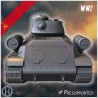 KV-13 1942 prototype medium tank - 3D STL File | Hartolia Miniatures