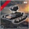 KV-13 1942 prototype medium tank - 3D STL File | Hartolia Miniatures