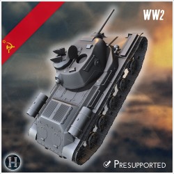 KV-13 1942 prototype medium tank - 3D STL File | Hartolia Miniatures