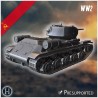 KV-13T 1942 prototype medium tank - 3D STL File | Hartolia Miniatures