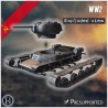 KV-13T 1942 prototype medium tank - 3D STL File | Hartolia Miniatures