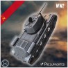 KV-13T 1942 prototype medium tank - 3D STL File | Hartolia Miniatures