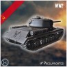 IS-1 char lourd - Fichier STL 3D (28mm (1:56)) | Hartolia Miniatures