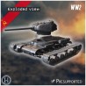 IS-1 1943 heavy tank - 3D STL WW2 (28mm (1:56)) | Hartolia Miniatures