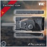 IS-1 1943 heavy tank - 3D STL WW2 (28mm (1:56)) | Hartolia Miniatures