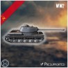 IS-2 1943 heavy tank - 3D STL WW2 (28mm (1:56)) | Hartolia Miniatures