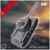 IS-2 1943 heavy tank - 3D STL WW2 (28mm (1:56)) | Hartolia Miniatures