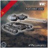 IS-2 1944 char lourd - Fichier STL 3D | Hartolia Miniatures