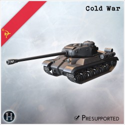 IS-2M modernized heavy tank - 3D STL File | Hartolia Miniatures