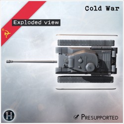 IS-2M modernized heavy tank - 3D STL File | Hartolia Miniatures