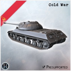 IS-3 char lourd - Fichier STL 3D (28mm (1:56)) | Hartolia Miniatures
