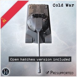 IS-3 char lourd - Fichier STL 3D (28mm (1:56)) | Hartolia Miniatures