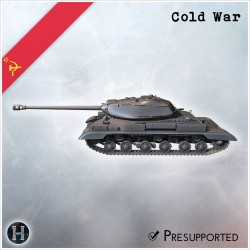 IS-4 char lourd - Fichier STL 3D (28mm (1:56)) | Hartolia Miniatures