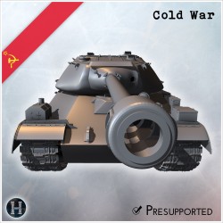 IS-4 char lourd - Fichier STL 3D (28mm (1:56)) | Hartolia Miniatures