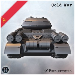 IS-4M char lourd modernisé - Fichier STL 3D | Hartolia Miniatures