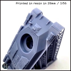 IS-4M char lourd modernisé - Fichier STL 3D | Hartolia Miniatures