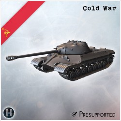 T-10A heavy tank - 3D STL Cold War (28mm (1:56)) | Hartolia Miniatures