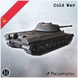 T-10A heavy tank - 3D STL Cold War (28mm (1:56)) | Hartolia Miniatures