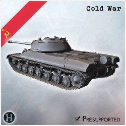 T-10A heavy tank - 3D STL Cold War (28mm (1:56)) | Hartolia Miniatures