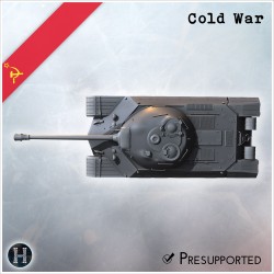 T-10A heavy tank - 3D STL Cold War (28mm (1:56)) | Hartolia Miniatures