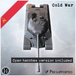 T-10A char lourd - Fichier STL 3D (28mm (1:56)) | Hartolia Miniatures