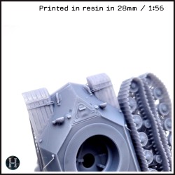 T-10A char lourd - Fichier STL 3D (28mm (1:56)) | Hartolia Miniatures