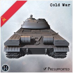 T-10M heavy tank - 3D STL Cold War (28mm (1:56)) | Hartolia Miniatures