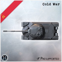 T-10M heavy tank - 3D STL Cold War (28mm (1:56)) | Hartolia Miniatures
