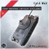 T-10M char lourd - Fichier STL 3D (28mm (1:56)) | Hartolia Miniatures