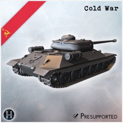 IS-6 (252) char lourd prototype - Fichier STL 3D | Hartolia Miniatures