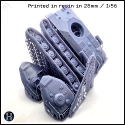 IS-6 (252) char lourd prototype - Fichier STL 3D | Hartolia Miniatures