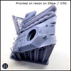 IS-6 (252) char lourd prototype - Fichier STL 3D | Hartolia Miniatures