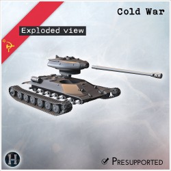 IS-6 (253) prototype heavy tank - 3D STL File | Hartolia Miniatures