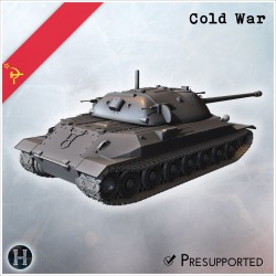 IS-7 char super-lourd prototype - Fichier STL 3D | Hartolia Miniatures