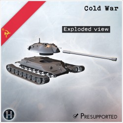 IS-7 prototype super-heavy tank - 3D STL File | Hartolia Miniatures