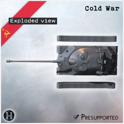 IS-7 prototype super-heavy tank - 3D STL File | Hartolia Miniatures