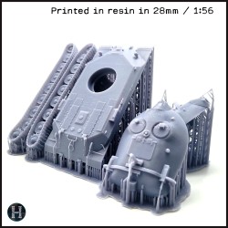 IS-7 char super-lourd prototype - Fichier STL 3D | Hartolia Miniatures