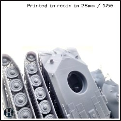 IS-7 char super-lourd prototype - Fichier STL 3D | Hartolia Miniatures