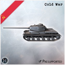 IS-100 prototype heavy tank - 3D STL File | Hartolia Miniatures