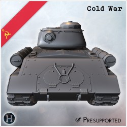 IS-100 prototype heavy tank - 3D STL File | Hartolia Miniatures