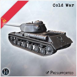 IS-100 prototype heavy tank - 3D STL File | Hartolia Miniatures