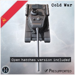 IS-100 prototype heavy tank - 3D STL File | Hartolia Miniatures