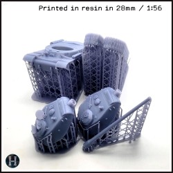 IS-100 prototype heavy tank - 3D STL File | Hartolia Miniatures
