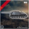 ISU-122 canon automoteur - Fichier STL 3D | Hartolia Miniatures