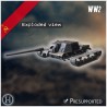 ISU-122 self-propelled gun - 3D STL File | Hartolia Miniatures