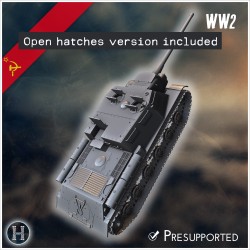 ISU-122 canon automoteur - Fichier STL 3D | Hartolia Miniatures